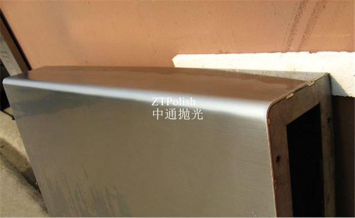 High Flexibility Sheet Metal Deburring Machine For Surface Hairline Matt Finish