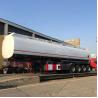 Buy cheap 42000 Liters Oil Fuel Tank Heavy Duty Semi Trailers With Carbon Steel Matrrial And FUWA Axle from wholesalers