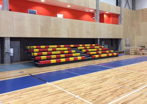 Buy cheap Recessed Telescopic Tribunes / Tiered Seating Systems With Unique VIP Design from wholesalers