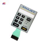 Buy cheap 210mm*150mm PC PET 100MA Waterproof Membrane Switch from wholesalers