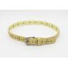 Buy cheap Zinc Alloy Buckle Childrens Leather Belts 95 - 100cm Length With Cutout Pattern from wholesalers