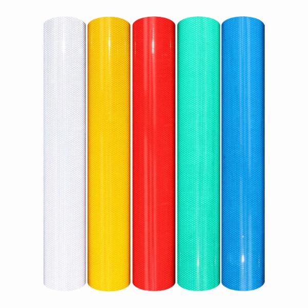 Buy cheap High Intensity Prismatic Reflective Sheeting White Yellow Red For Traffic Sign from wholesalers