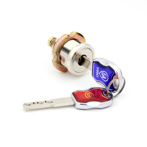 Buy cheap BXCP - 1008 Brass Disc Tumbler Cam Lock Zinc Cylinder For Furniture from wholesalers