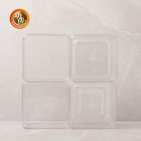Buy cheap Transparent PET Customize Packing Boxes Plastic Food Storage Boxes from wholesalers