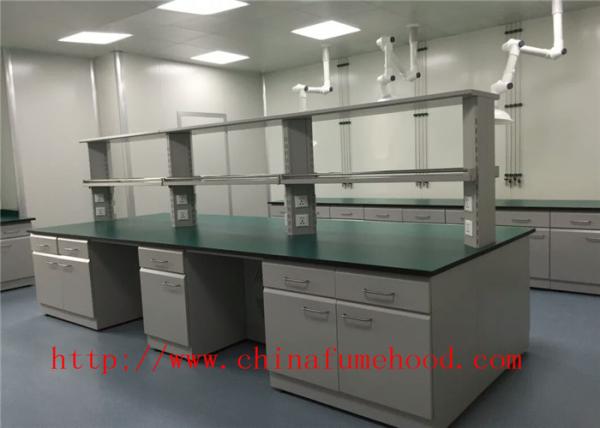 Buy cheap Full Steel Chemistry Lab Tables 12.7mm Solid Worktops SGS Certified from wholesalers