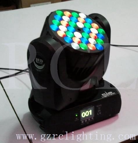 Buy cheap 36X3W Cree LED Moving Head stage lighting For Disco KTV Stage Light from wholesalers