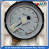 Buy cheap Aluminum Case Dial Air Pressure Gauge , Flanged Vacuum Pressure Gauge from wholesalers