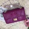 Buy cheap Genuine Crocodile Skin Lady Flap Purse Female Single Cross Shoulder Bag Real Alligator Leather Women's Messenger Bag from wholesalers