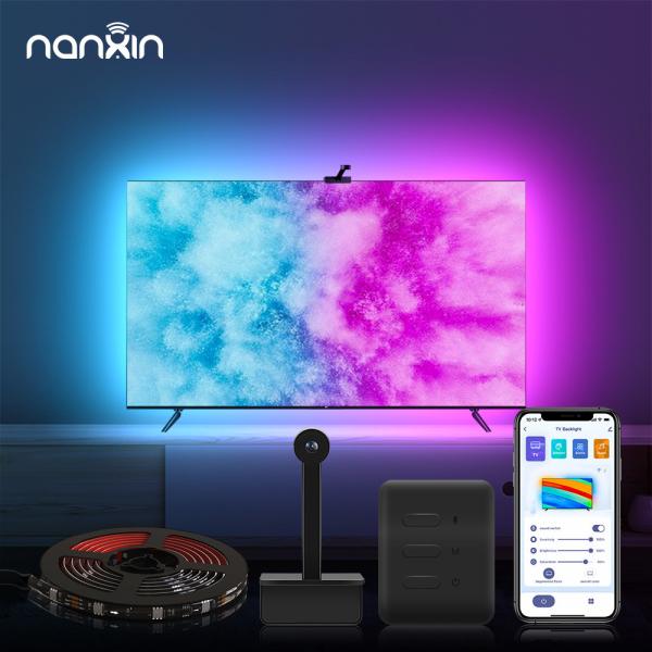 Buy cheap Wifi Rgbic Immersion TV LED Lights , RGB LED TV Backlight With Camera from wholesalers