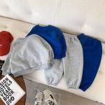 Children'S Outfit Sets Kids Solid Color Casual Suit Boys Sports Sets