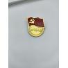 Buy cheap Die Casting Metal Brooch Pin , communist enamel pin Zinc alloy from wholesalers