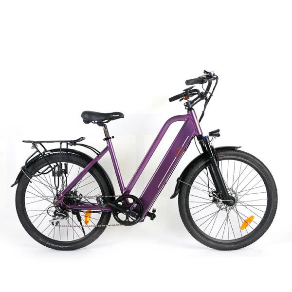 Buy cheap 27.5in Lightweight Electric Bike Ladies 20MPH Step Through Ladies Electric Bike from wholesalers