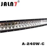 LED Light Bar JALN7 41.5Inch 240W Curved Spot Flood Combo LED Driving Lamp Super