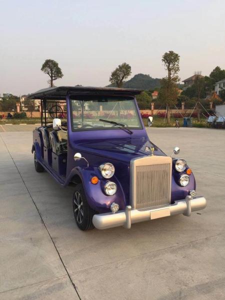 Buy cheap Scenic Classic Car Tours 8 Seater Electric Sightseeing Car For Tourists Transportation from wholesalers