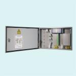 Outdoor Fiber Patch Panel Wall Mount Cold Roll Steel 12 24 48 96 Port With SC LC