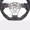 Buy cheap 35cm Sports Alcantara Toyota Carbon Fiber Steering Wheel Blue Red Stitching from wholesalers