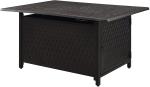 Buy cheap Rectangular Aluminum LPG Gas Square Fire Pit Uses 20 Pound Propane Tank from wholesalers