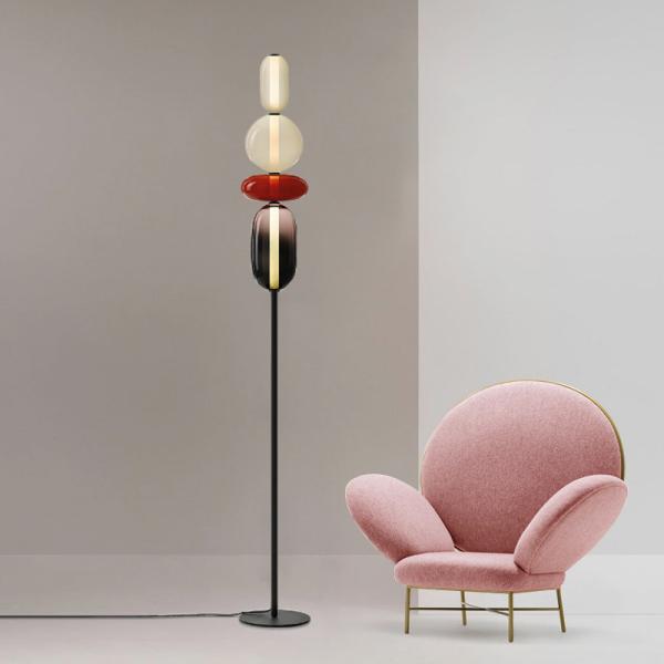 Nordic floor lamp postmodern designer modern minimalistic standing light for