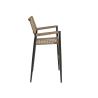 Buy cheap 100% Handmade Waterproof Rope High Armchair Outdoor Bar Furniture from wholesalers