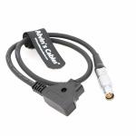 1B 6 Pin Female To D Tap Camera Power Cable For V Mount Anton Battery Red Epic