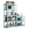 Buy cheap 30 - 50kg Per Layer Loading Metal Storage Shelves , Sky Blue Steel Storage Rack from wholesalers
