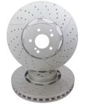 Mercedes W212 Front Brake Discs Automobile Brake System 2124210512
