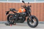 4 Stroke Street Sport Motorcycles Single Cylinder , 200cc Retro Dual Sport