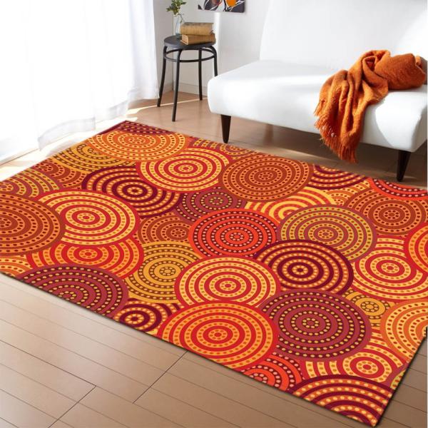 Buy cheap Checkered Bathroom Bedroom Floor Carpets European Style Nonslip from wholesalers