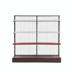 Groceries Store Grid Shelves Can Custom Supermarket Equipment Display Shelves