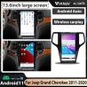 Buy cheap 13.6 Inch Touch Screen Stereo For 2011-2013 Jeep Grand Cherokee 128G Navigation GPS Multimedia Player Wireless Carplay from wholesalers