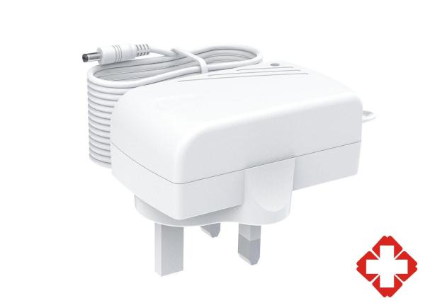 IEC/EN 60601 Certified 24W UK Plug Medical Power Supply, 12V/9V/5V/24V/36V