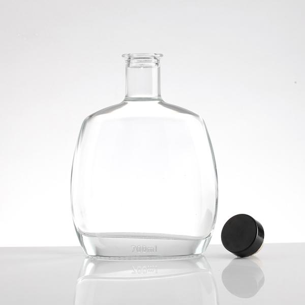 Buy cheap Customized Logo Glass Bottle for Spirit Gin Liquor Whisky Rum Tequila Vodka 750ml 700ml from wholesalers
