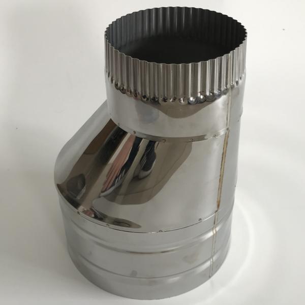 Buy cheap Vertical Insulated Stove Pipe , Stainless Steel Insulated Stove Pipe Negative Pressure from wholesalers