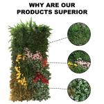 Buy cheap 6cm Thickness Synthetic Grass With Round Leaf Foliage Artificial Cost Leaf Wall from wholesalers