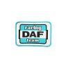 Buy cheap Stick Iron On Woven Patch Label Embroidered Merrowed Yarn Material from wholesalers