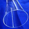 Buy cheap Large Diameter Quartz Glass Pipe Factory Sale Fire Polishing Fused Quartz Glass Cylinder Tube from wholesalers