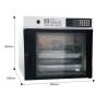 Buy cheap 11KW Digital Electric Combi Oven Hot Air Circulation Heating System from wholesalers