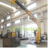 Buy cheap Hydraulic 6M Folding Boom 2T Offshore Marine Cranes from wholesalers