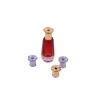 Buy cheap Flower Shaped 34*34mm Crystal Perfume Bottle Cap from wholesalers