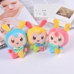Buy cheap Rabbit Mini Toy Keychains , Non Toxic Cotton Filling Stuffed Animal Keychain from wholesalers