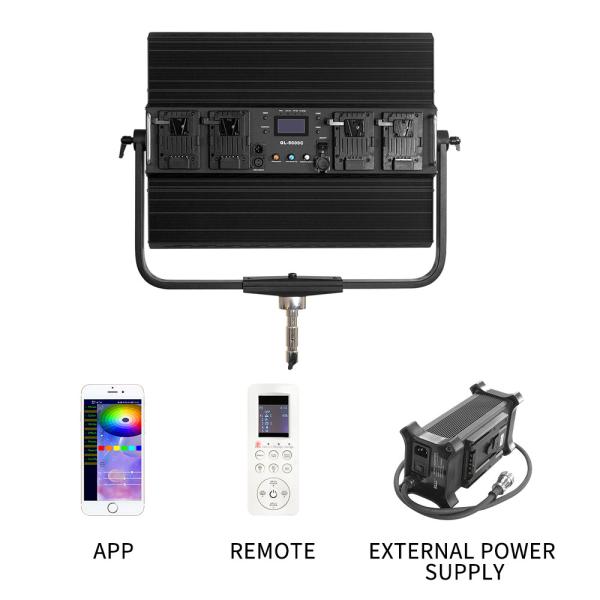 Buy cheap 500W Multi Color LED Panel Light HSI RGB CRI 96 Video Production Light from wholesalers