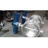 Buy cheap Pneumatic Operated 4 Inch Eccentric Butterfly Valve Flange Type ANSI 300 LB from wholesalers