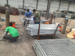 Construction Building Rubbish Cage Brisbane Cage With 2 Gates / Lids