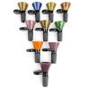 Buy cheap 14mm Male Wig Wag Borosilicate Glass Bong Bowl With Handle For Tobacco from wholesalers