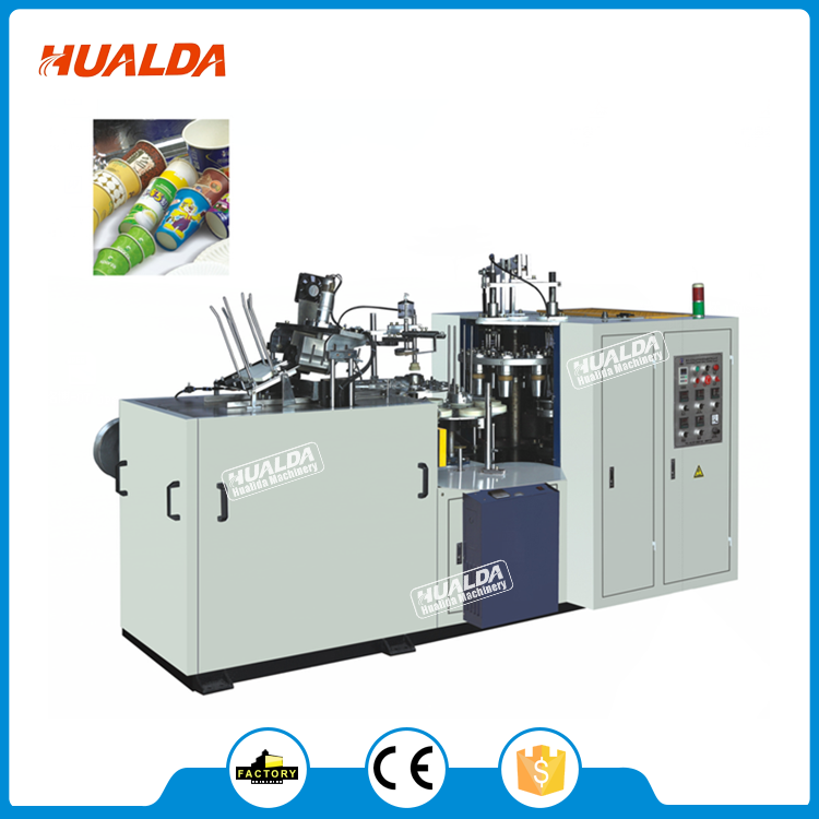 Durable Coffee Plastic Cup Forming Machine Custom Logo OEM / ODM Service