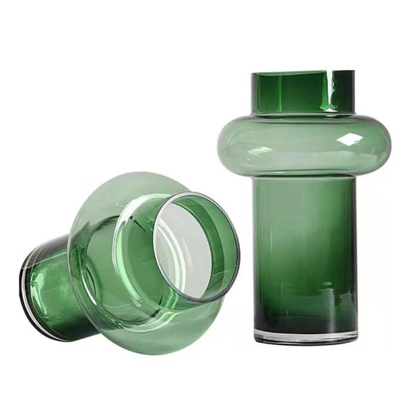 Buy cheap Green Transparent Decorative Crystal Flower Pots from wholesalers