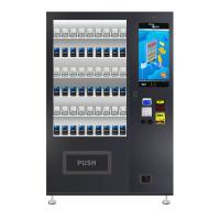 Buy cheap Hotel Cigarette Cashless Payment Vending Machine Black Color Compact Size product