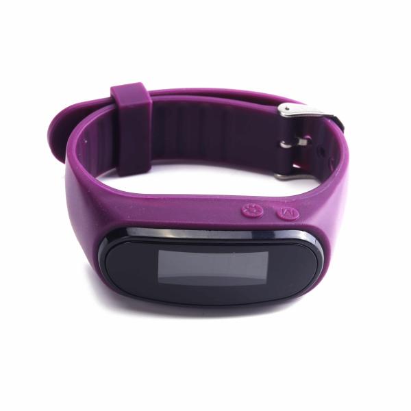 Buy cheap Silicone Strap Fitness Pedometer Watch With Preset Weight Step Count from wholesalers