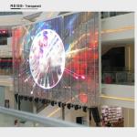 Buy cheap Customized Size Transparent Glass LED Display , Transparent LED Video Wall from wholesalers