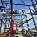 Prefabricated Steel Structure Erection Maize Processing Mill Workshop Plant